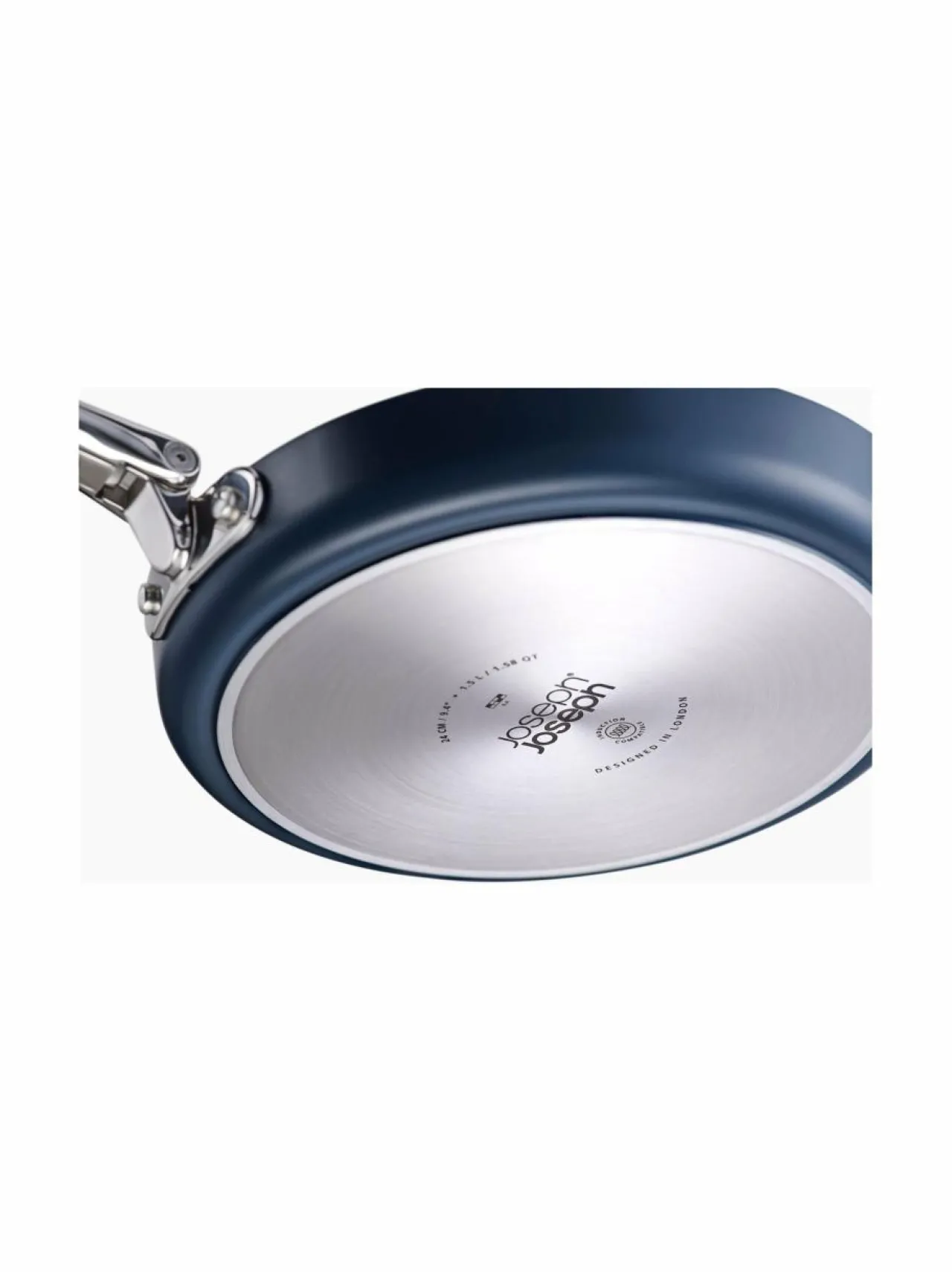 Keitto- & Paistoastiat|Joseph Joseph Space™ Non-stick -keraaminen paistinpannu 2 l GREY