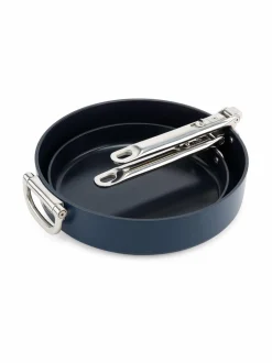Keitto- & Paistoastiat|Joseph Joseph Space™ Non-stick -keraamiset paistinpannut 2 kpl GREY