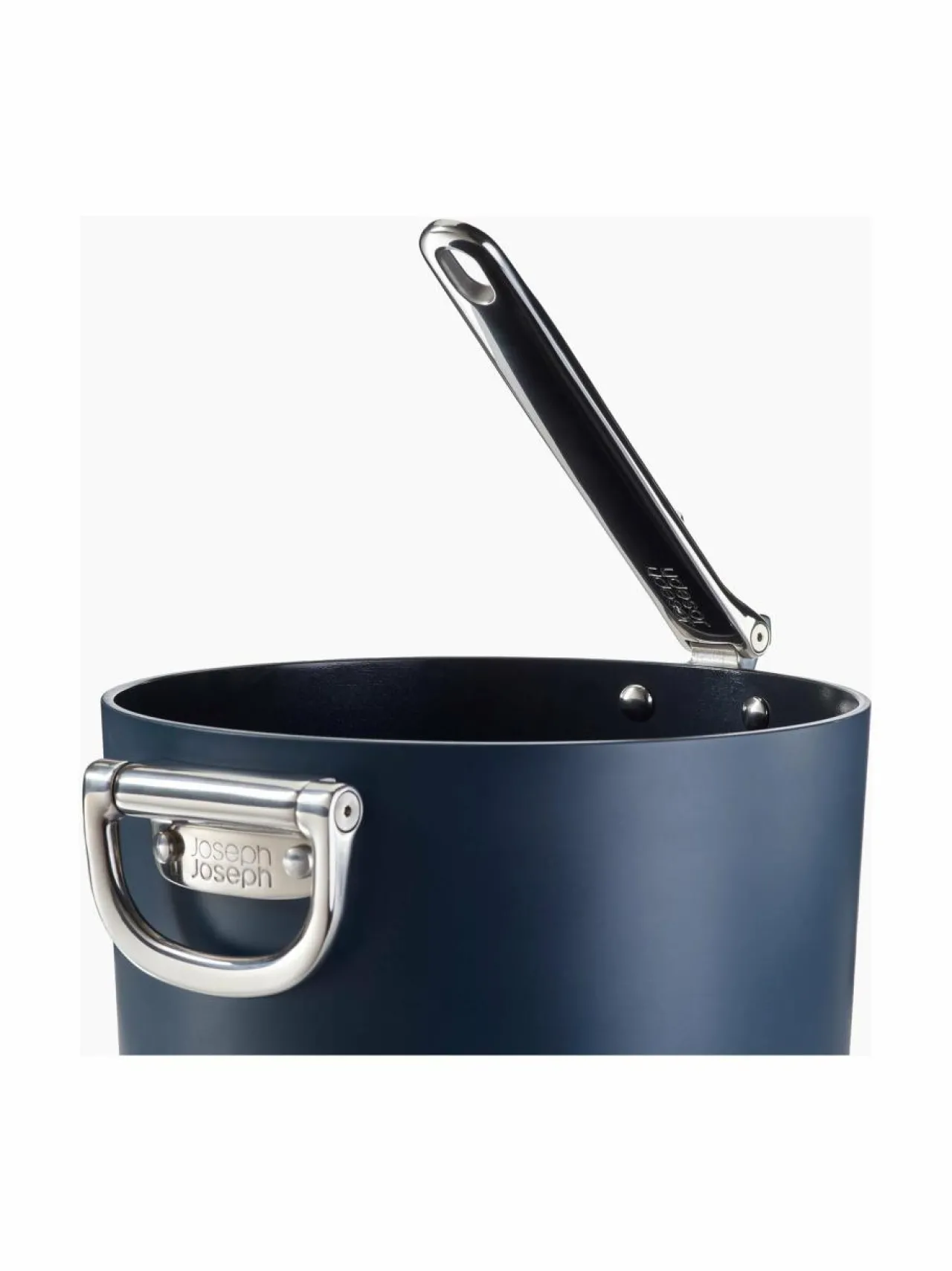 Keitto- & Paistoastiat|Joseph Joseph Space™ Non-stick Saucepan & Lid -kasari + kansi 6 l GREY