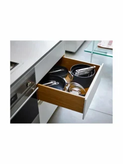 Keitto- & Paistoastiat|Joseph Joseph Space™ Non-stick Saucepan & Lid -kasari + kansi 6 l GREY