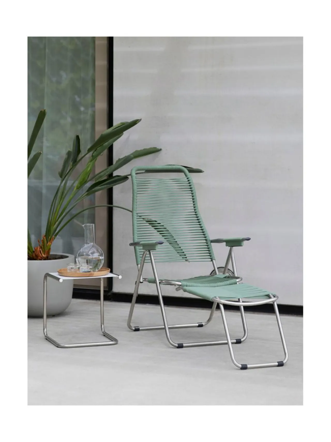 Puutarhakalusteet & Pehmusteet|FIAM Spaghetti aurinkotuoli VIHREÄ