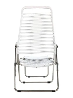 Puutarhakalusteet & Pehmusteet|FIAM Spaghetti aurinkotuoli VALKOINEN