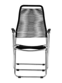 Puutarhakalusteet & Pehmusteet|FIAM Spaghetti aurinkotuoli MUSTA