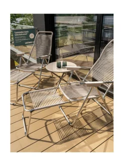 Puutarhakalusteet & Pehmusteet|FIAM Spaghetti aurinkotuoli BEIGE