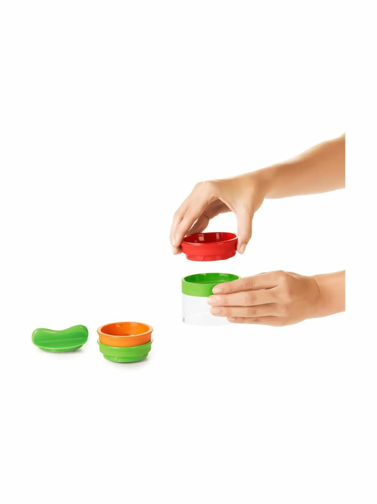 Keittiötarvikkeet|OXO Spiraalileikkuri, 3-teräinen VIHREÄ