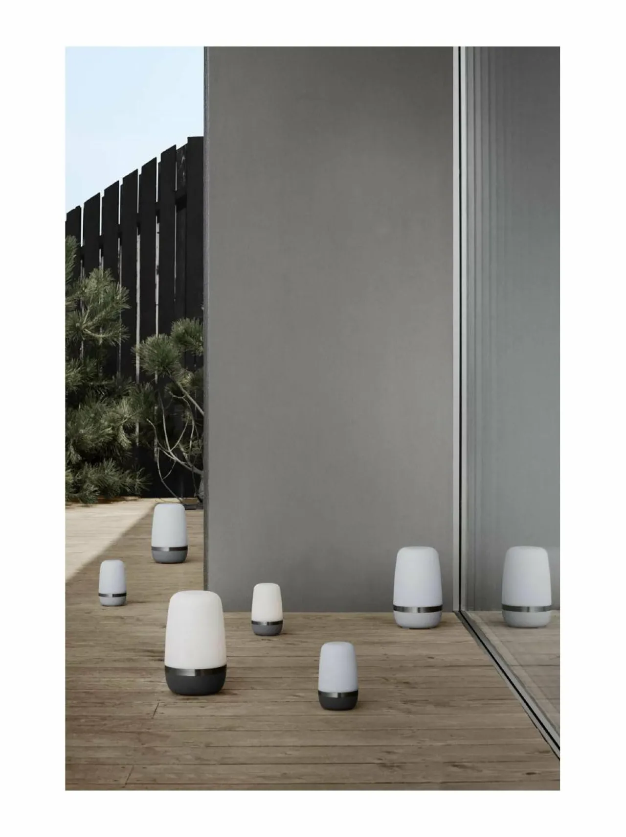 Puutarhavalaisimet & Lyhdyt|Blomus Spirit LED -valaisin 9,5 x 15 cm PLATINIUM GREY