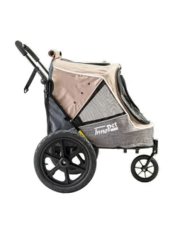 Kantolaukut Ja Rattaat|InnoPet Sporty Evolution lemmikkirattaat LATTE