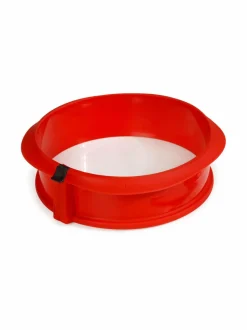 Leivonta|Lékué Springform Cake Mould with Plate -muotti 23 cm RED