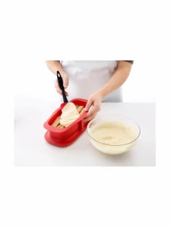 Leivonta|Lékué Springform Cake Mould with Plate -muotti 24 cm RED