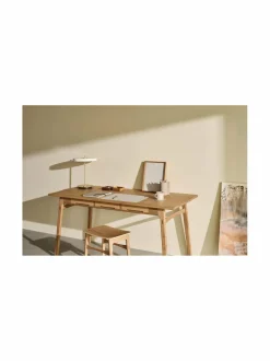 Keittiö- & Kattaustekstiilit|Lind DNA Square L Nupo -nahkatabletti OYSTER WHITE