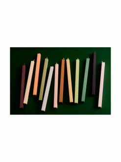 Kynttilät & Lyhdyt|HAY Square-kynttilät 4 kpl MULTI