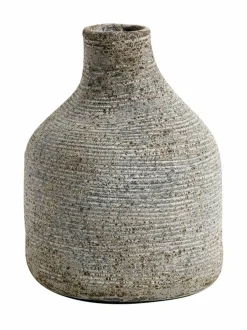 Koriste-Esineet|Muubs Stain S -maljakko GREY/BROWN