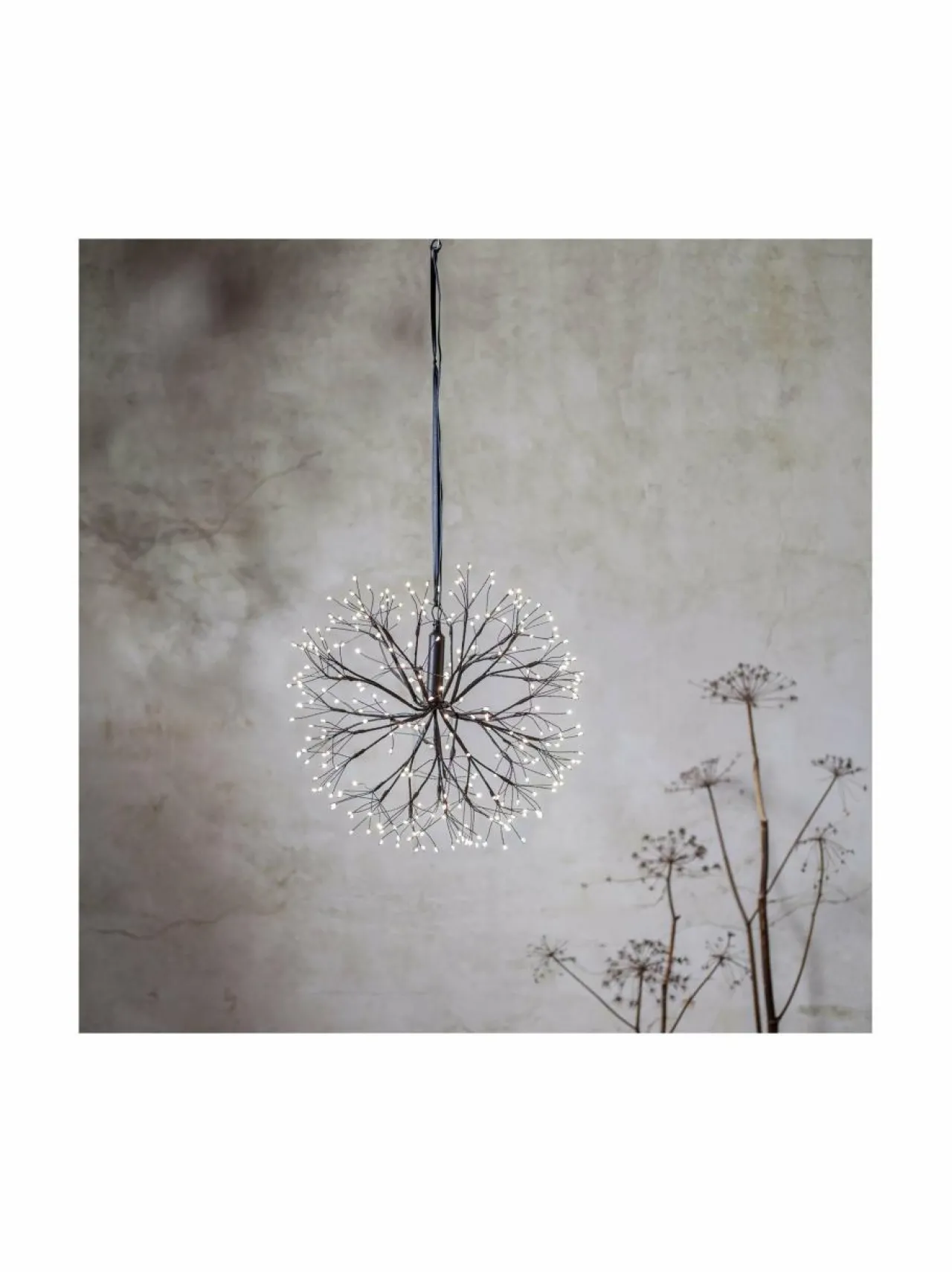 Muut Joulukoristeet|Koriste-Esineet|Star Trading Stardust LED -koristevalaisin, ulko- ja sisäkäyttöön 40 x 40 x 40 cm MUSTA