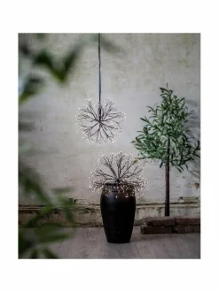 Muut Joulukoristeet|Koriste-Esineet|Star Trading Stardust LED -koristevalaisin, ulko- ja sisäkäyttöön 40 x 40 x 40 cm MUSTA