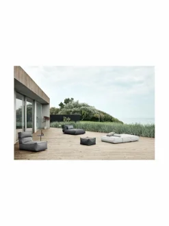 Puutarhakalusteet & Pehmusteet|Blomus Stay Lounger -lepotuoli COAL