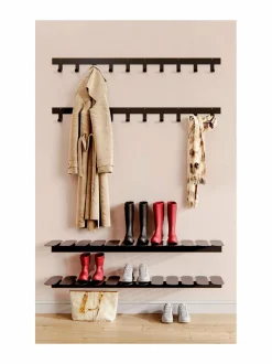 Hyllyt & Kaapit|Maze Step-kenkäteline MUSTA