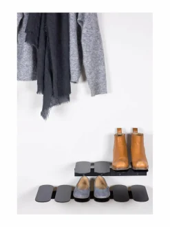 Hyllyt & Kaapit|Maze Step-kenkäteline MUSTA