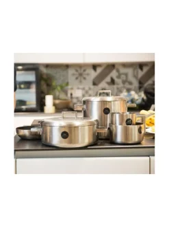 Keitto- & Paistoastiat|Mepra Stile by Pininfarina - matala kattila 5,0 l