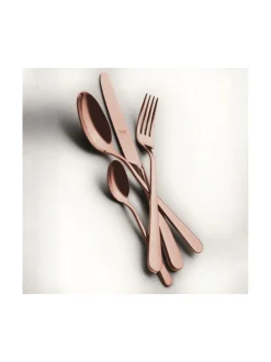 Aterimet & Tarjoiluvälineet|Mepra Stoccolma Bronzo Ice aterinsetti 24 osaa