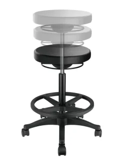 Tuolit & Jakkarat|Stoo® Active Ergonomics Stoo® Active Roll aktiivituoli - musta