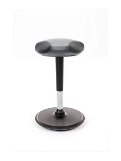 Tuolit & Jakkarat|Stoo® Active Ergonomics Stoo® Triangle aktiivituoli keinonahkaistuimella - Korkea 57 - 86 cm, musta runko