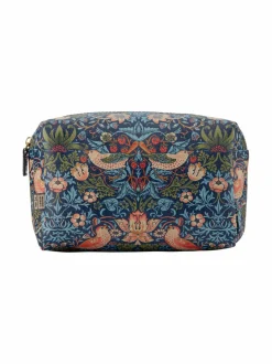 Kylpyhuonetarvikkeet|William Morris At Home Strawberry Thief Large -kosmetiikkalaukku MULTICOLOR