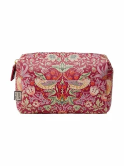 Kylpyhuonetarvikkeet|William Morris At Home Strawberry Thief Medium -kosmetiikkalaukku MULTICOLOR