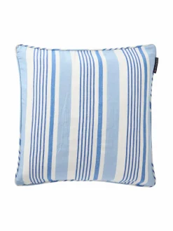 Sisustustyynyt|Lexington Striped-tyynynpäällinen BLUE/SEA BLUE