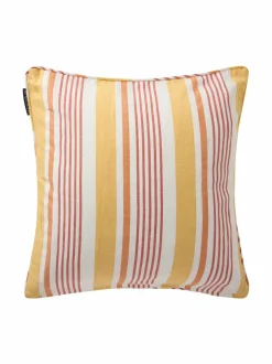 Sisustustyynyt|Lexington Striped-tyynynpäällinen CORAL/YELLOW