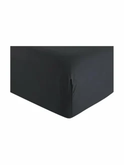 Liinavaatteet|Casa Stockmann Studio-muotoonommeltu lakana NATURAL BLACK