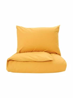 Liinavaatteet|Casa Stockmann Studio-pussilakana puuvillaperkaalista SOFT HONEY