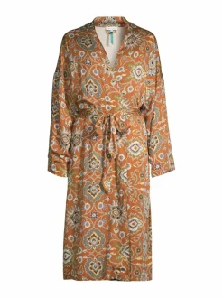 Kylpyhuonetekstiilit|A+more Sugar Kimono -aamutakki BROWN