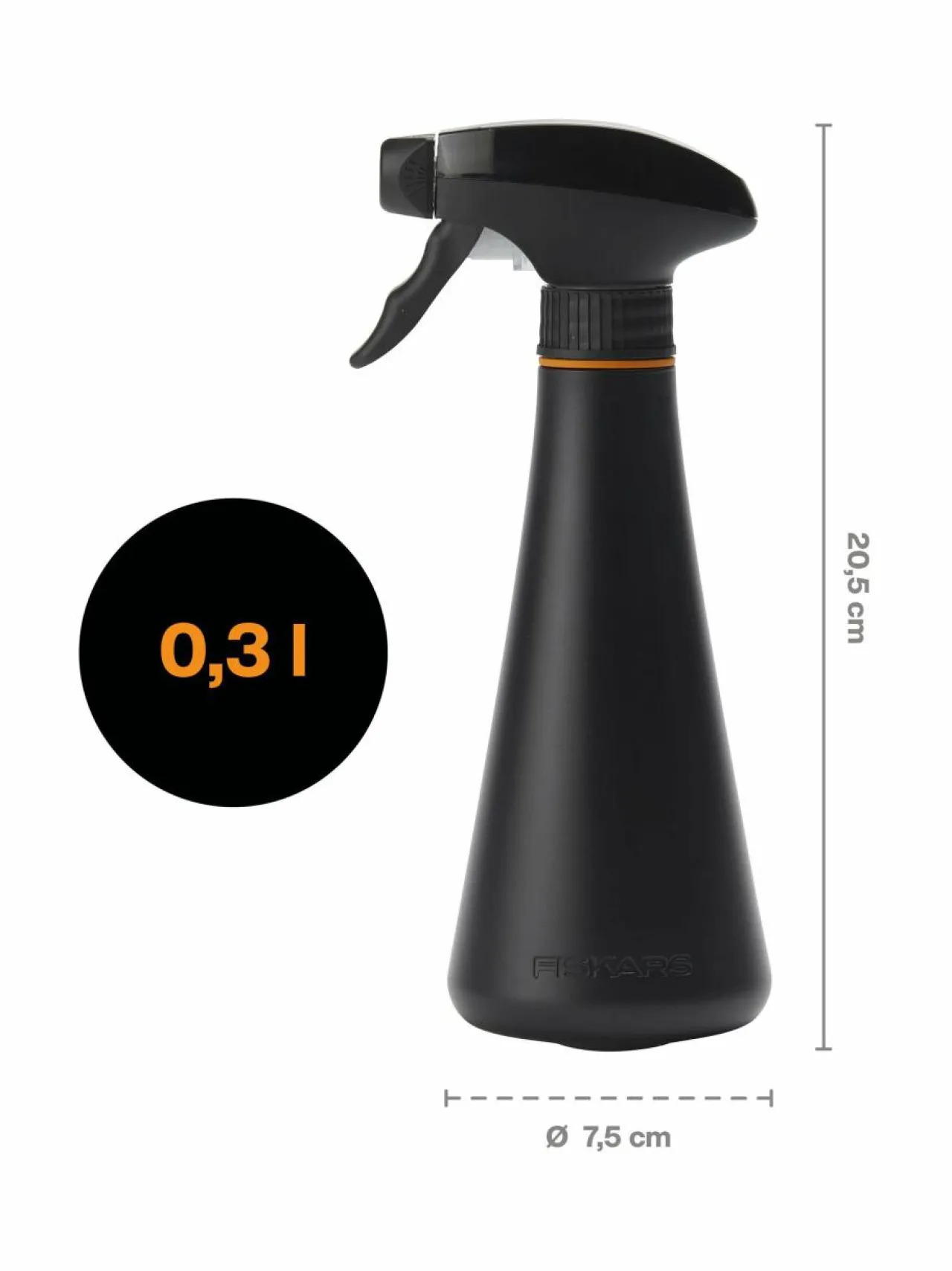 Työkalut|Fiskars Suihkepullo 0,3 l BLACK