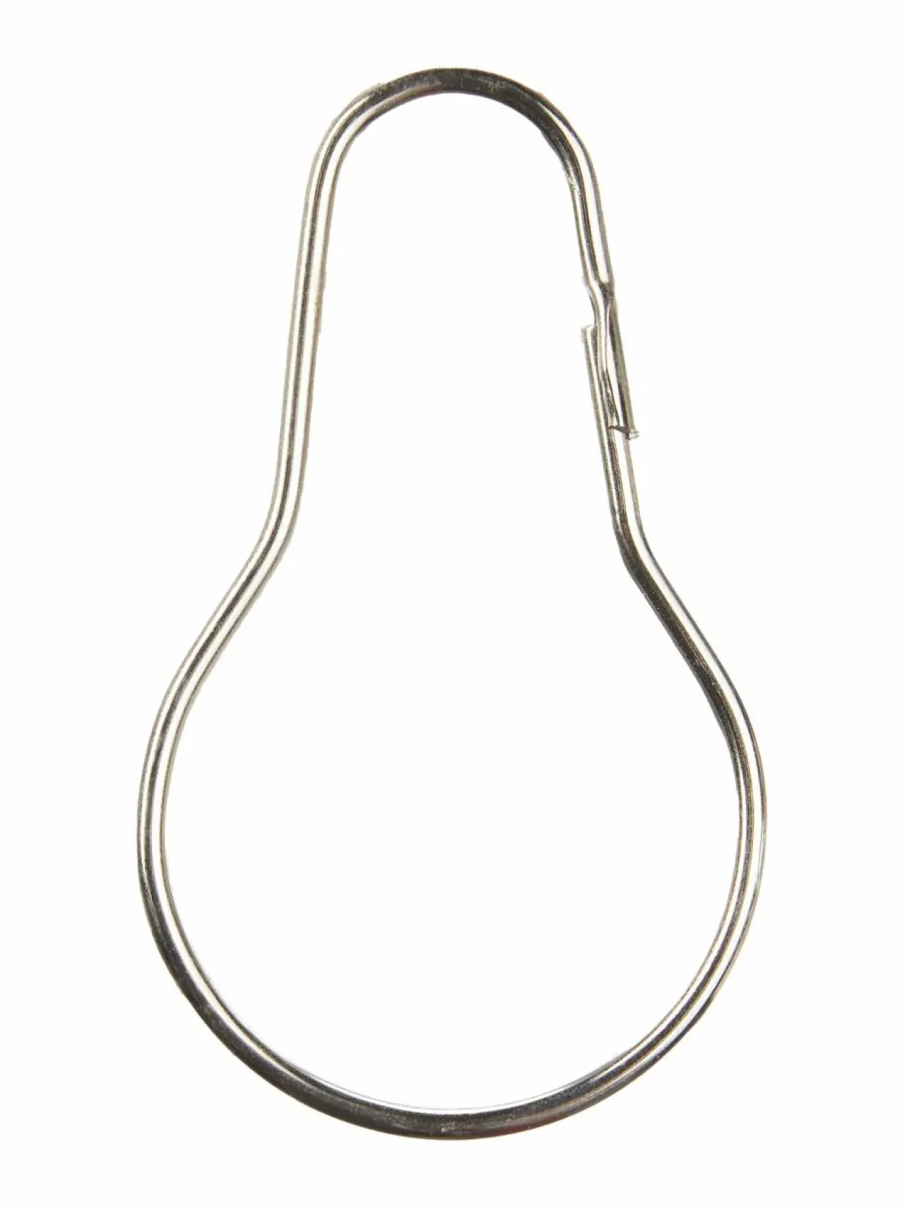 Kylpyhuonetarvikkeet|Zone Denmark Suihkuverhokoukku 12 kpl SILVER