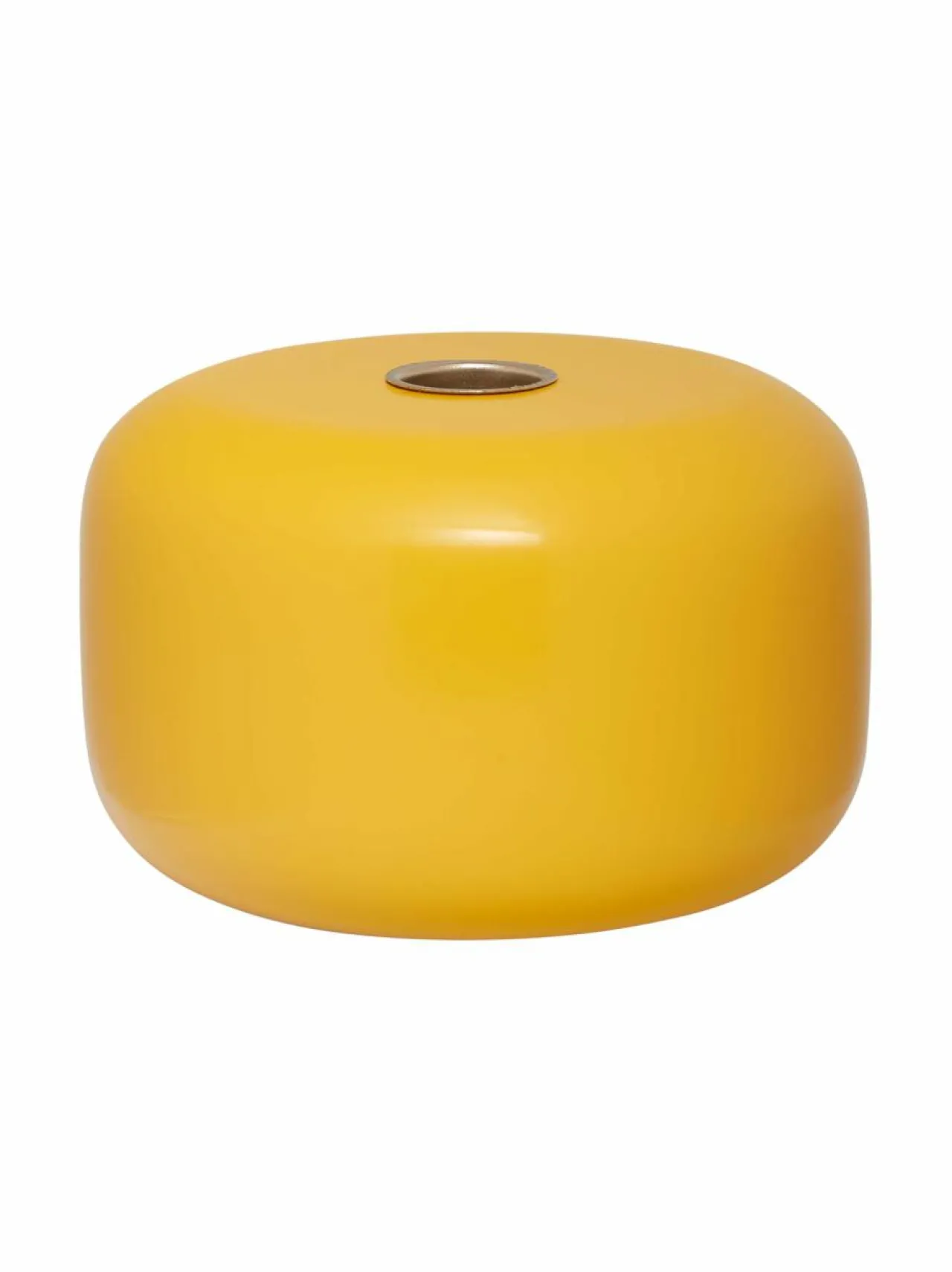 Kynttilät & Lyhdyt|Hakola Sulo -kynttilänjalka KELTAINEN