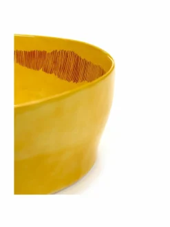 Tarjoiluastiat|Serax SUNNY YELLOW -salaattikulho MULTICO