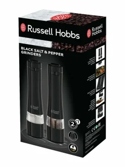 Muut Keittiölaitteet|Russell Hobbs Suola- ja pippurimyllysetti BLACK