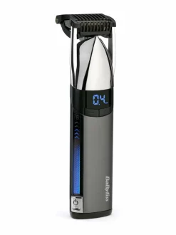 Ihokarvanpoisto|Babyliss Super X Metal Stubble Trimmer -trimmeri BLACK CHROME46X44X185
