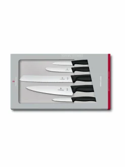 Keittiötarvikkeet|Victorinox Swiss Classic Kitchen -veitsisetti BLACK