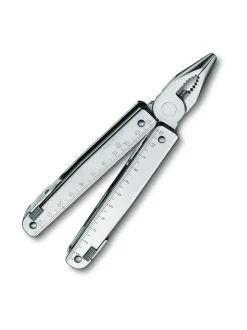Retkeilytarvikkeet|Victorinox Swiss Army Knives SwissTool X nahkakotelossa ROSTERI
