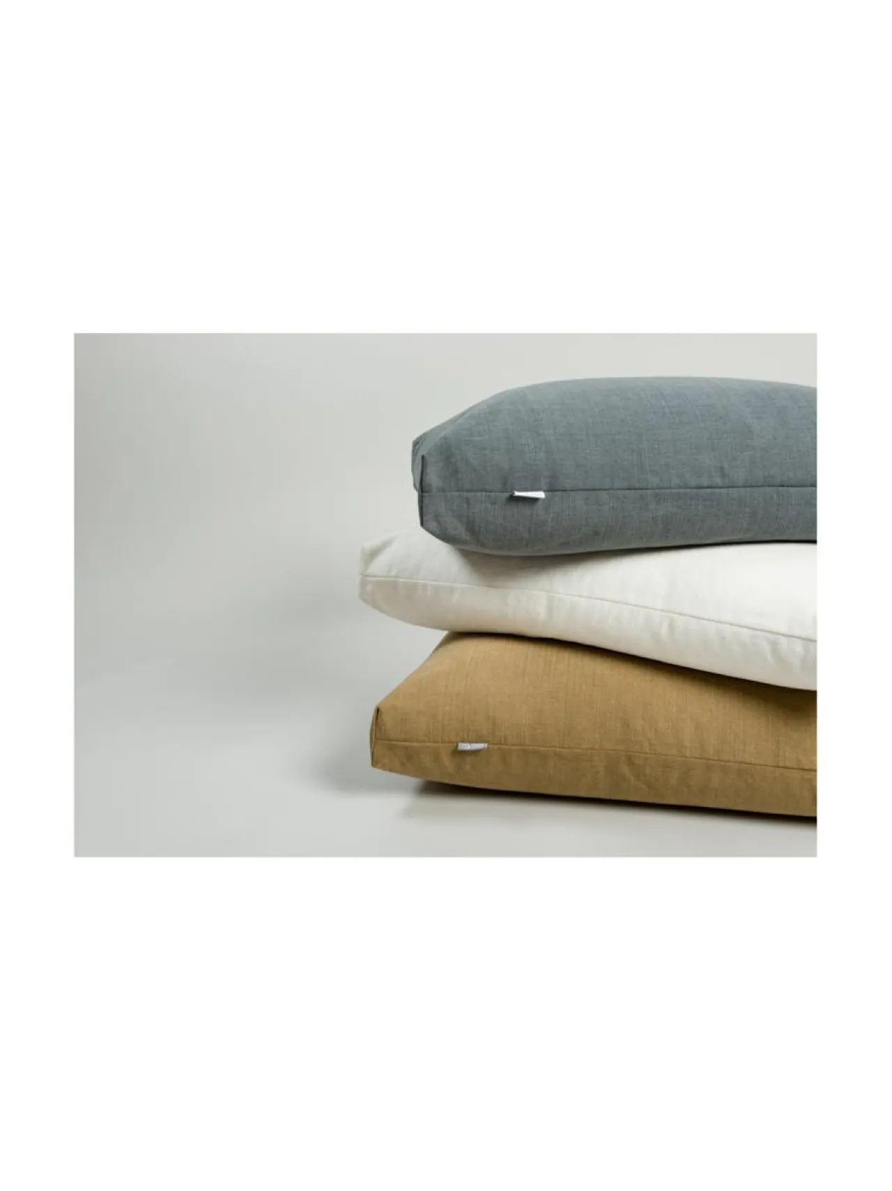 Säkkituolit|Nordic Swan Living Syli- puuvilla/pellava lattiatyyny VAALEANHARMAA