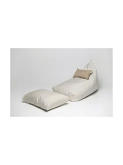 Puutarhakalusteet & Pehmusteet|Nordic Swan Living Syli- säänkestävä säkkituolisetti HIEKKA