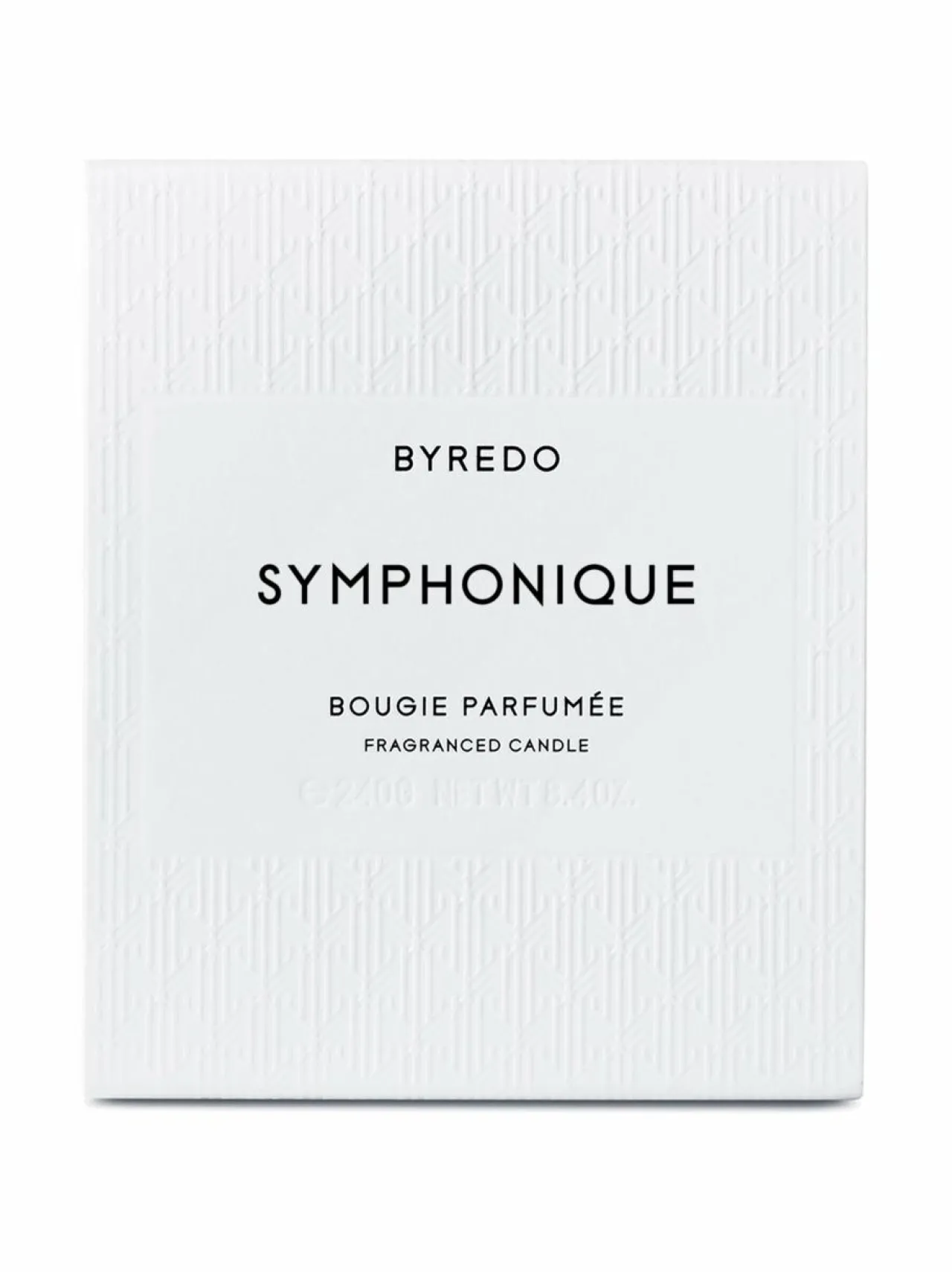 Huonetuoksut & Tuoksukynttilät|BYREDO Symphonique-tuoksukynttilä 240 g