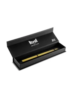 Aterimet & Tarjoiluvälineet|Mepra Syömäpuikot Bronzo lahjapakkauksessa