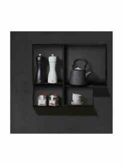 Keittiötarvikkeet|Peugeot Tahiti-maustemyllypakkaus 15 cm MUSTA JA VALKOINEN