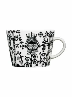 Mukit & Kupit & Asetit|Iittala Taika-cappuccinokuppi 0,2 l MUSTAVALKOINEN