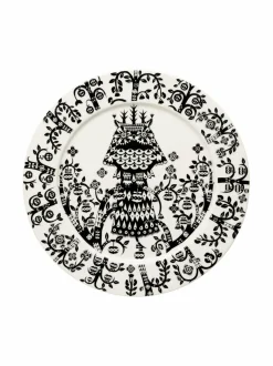 Lautaset & Kulhot|Iittala Taika-lautanen 27 cm MUSTAVALKOINEN