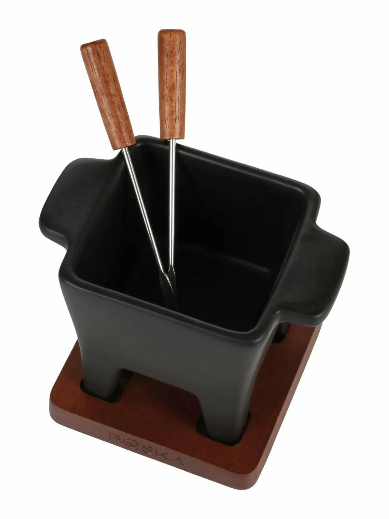 Keitto- & Paistoastiat|BOSKA Tapas-fonduepatasetti 0,2 l MUSTA