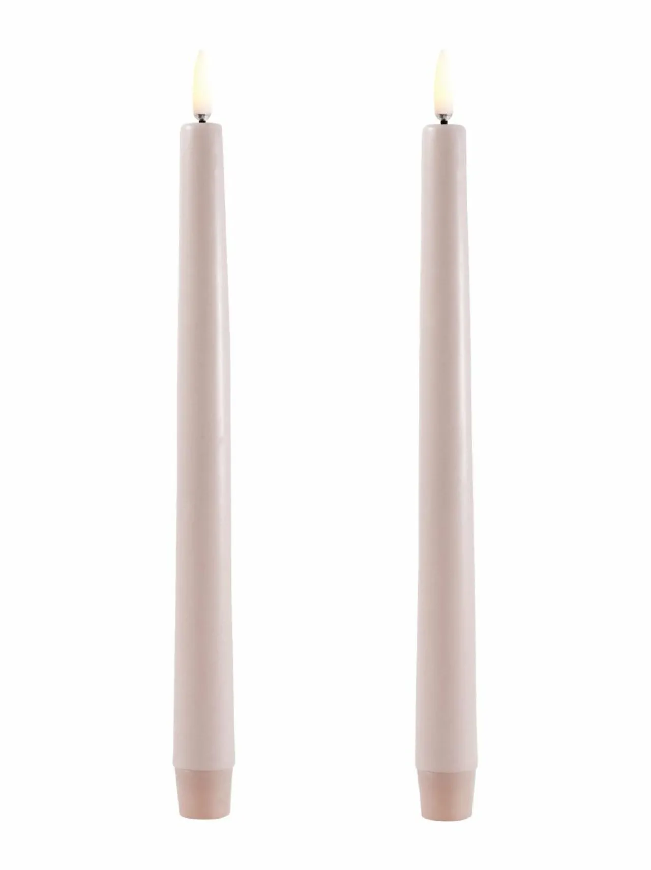 Jouluvalot|UYUNI Taper LED -pöytäkynttilä, 2 kpl BEIGE