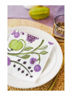 Keittiö- & Kattaustekstiilit|Havi Tarha-servetti 20 kpl 33 cm PURPLE